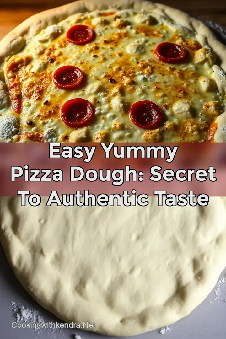 Easy Yummy Pizza Dough: Secret To Authentic Taste