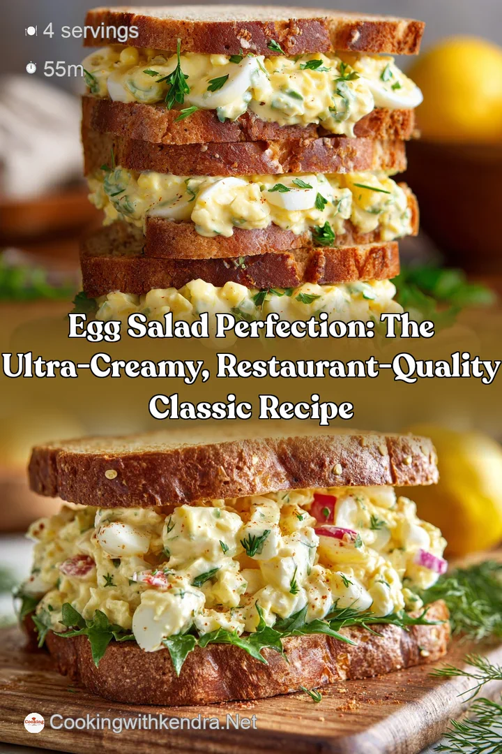 Egg Salad Perfection: The Ultra-Creamy Restaurant-Quality Classic Recipe