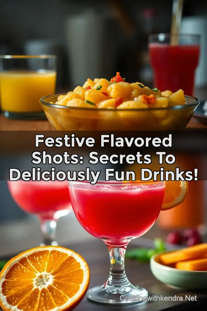 Festive Flavored Shots: Secrets to Deliciously Fun Drinks!