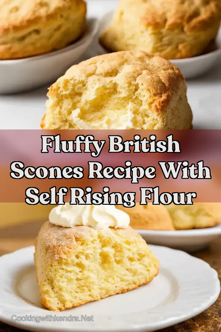 Fluffy British Scones Recipe With Self Rising Flour