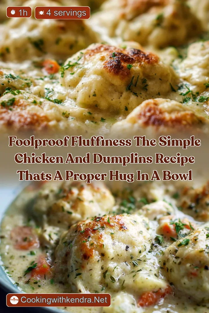 Foolproof Fluffiness The Simple Chicken and Dumplins Recipe Thats a Proper Hug in a Bowl