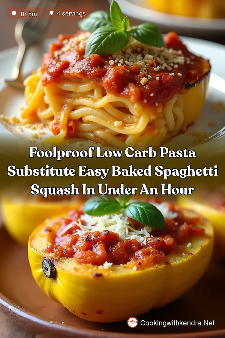 Foolproof Low Carb Pasta Substitute Easy Baked Spaghetti Squash in Under an Hour