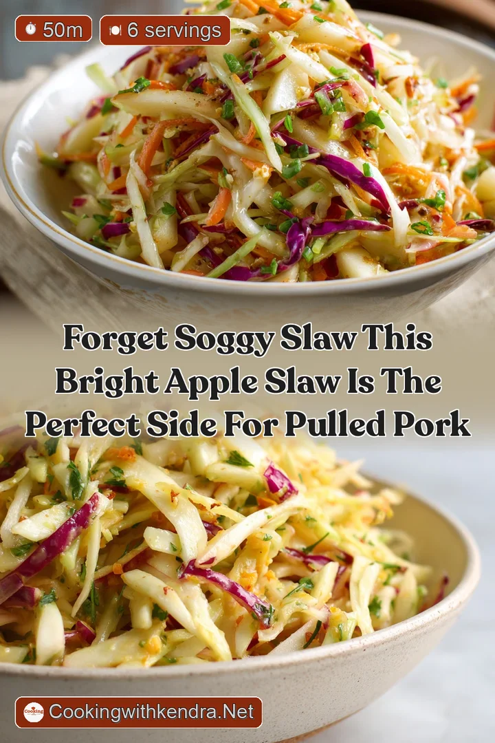 Forget Soggy Slaw This Bright Apple Slaw Is the Perfect Side for Pulled Pork