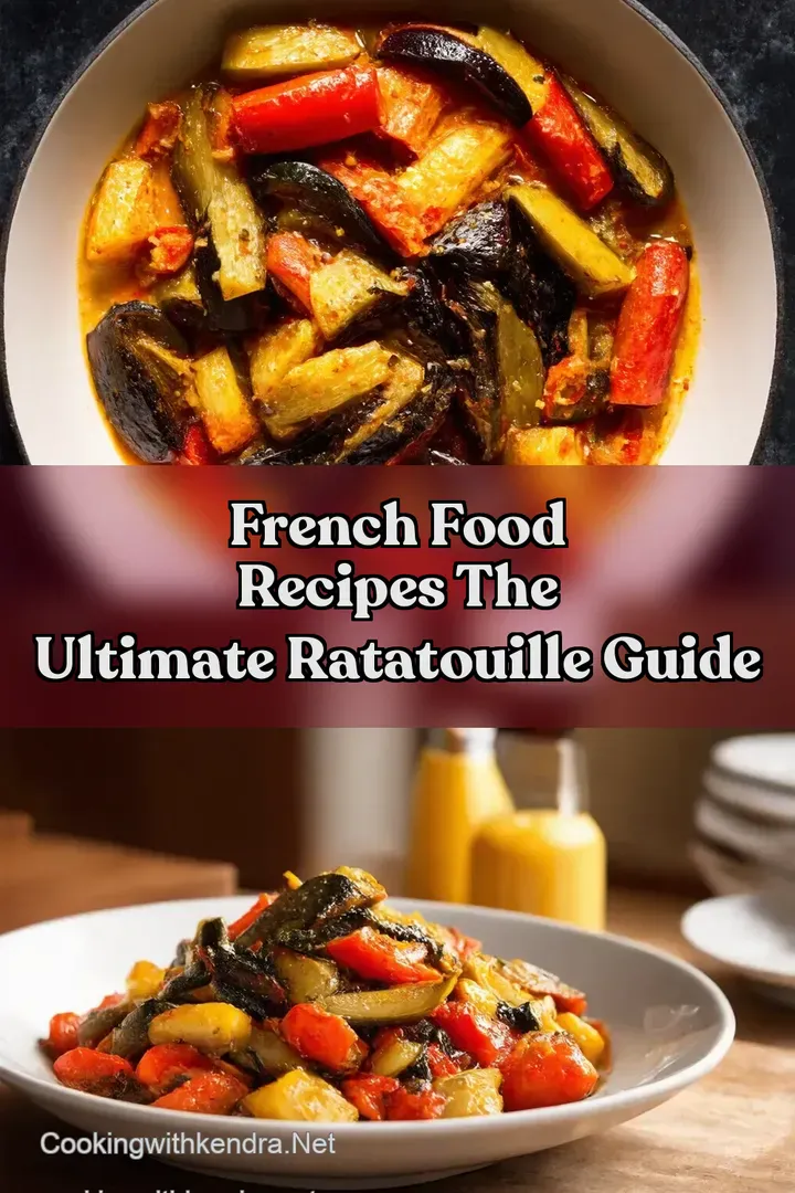 French Food Recipes The Ultimate Ratatouille Guide : PIN FOR LATER French Food Recipes The Ultimate Ratatouille Guide