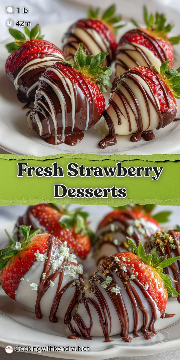 Close-up of a dark chocolate-dipped strawberry. Rich, dark chocolate coating with a slight sheen highlights the vibrant re...