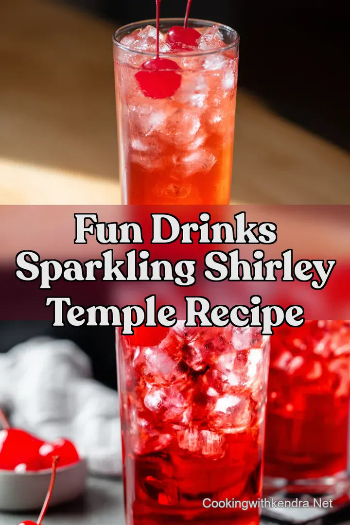 Fun Drinks Sparkling Shirley Temple Recipe