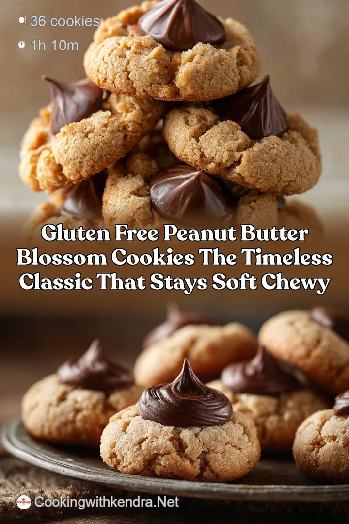 Gluten Free Peanut Butter Blossom Cookies The Timeless Classic That Stays Soft Chewy