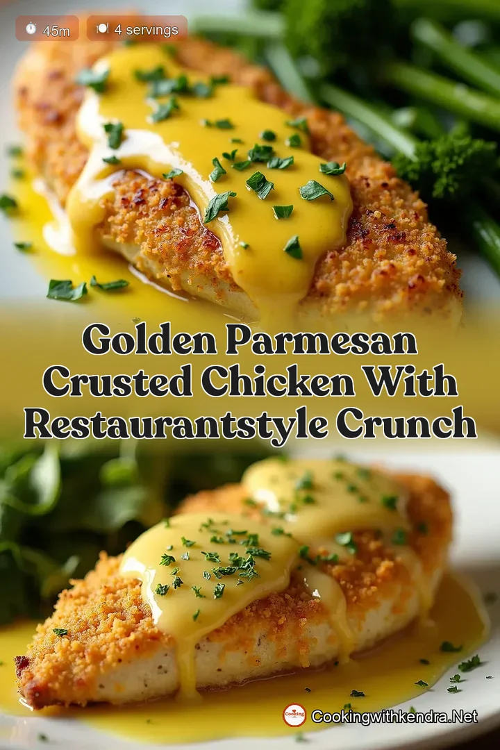 Golden Parmesan Crusted Chicken with RestaurantStyle Crunch