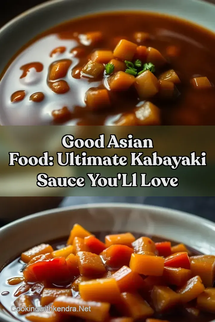 Good Asian Food: Ultimate Kabayaki Sauce You&#039 ll Love