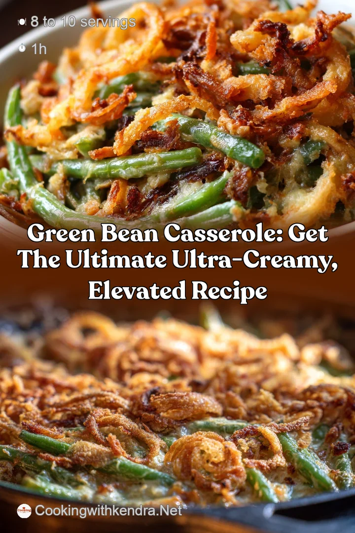 Green Bean Casserole: Get the Ultimate Ultra-Creamy Elevated Recipe