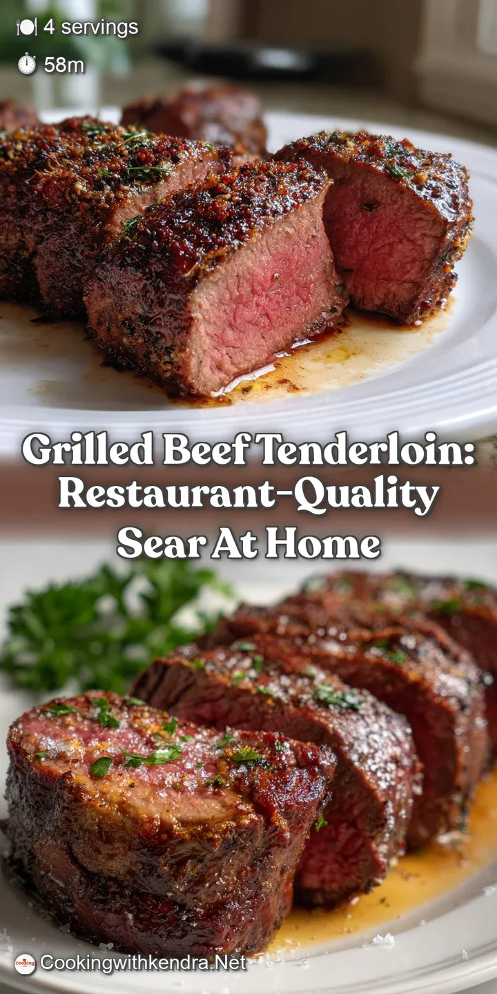 Grilled Beef Tenderloin: Restaurant-Quality Sear At Home