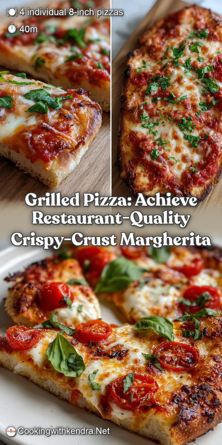 Grilled Pizza: Achieve Restaurant-Quality Crispy-Crust Margherita