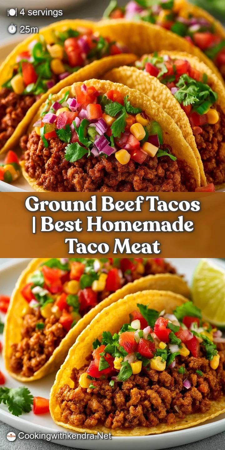 Extreme close-up of juicy, browned seasoned beef and melted cheese oozing from a crunchy corn taco shell.