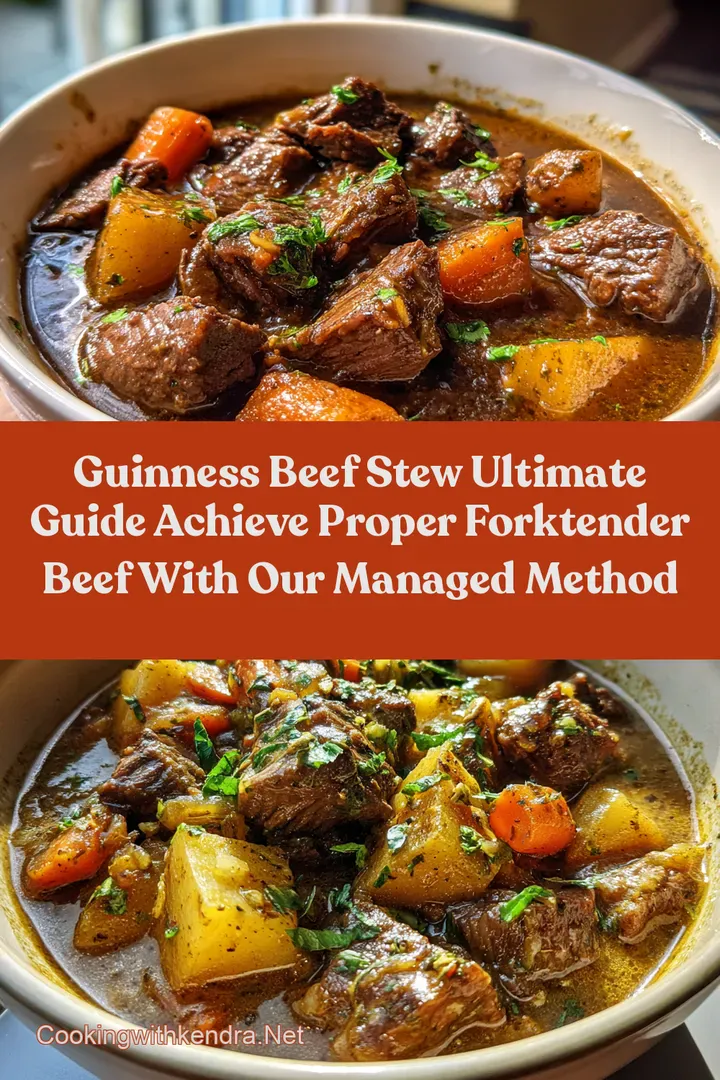 Guinness Beef Stew Ultimate Guide Achieve Proper ForkTender Beef with Our Managed Method
