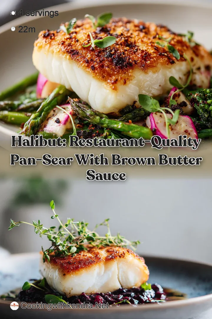 Halibut: Restaurant-Quality Pan-Sear with Brown Butter Sauce