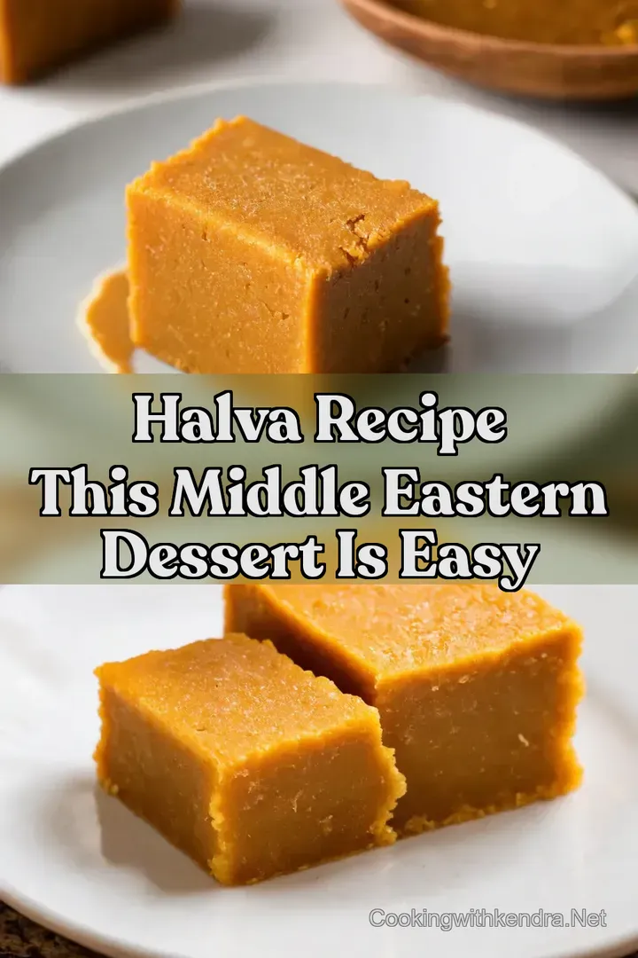 Halva Recipe This Middle Eastern dessert is easy