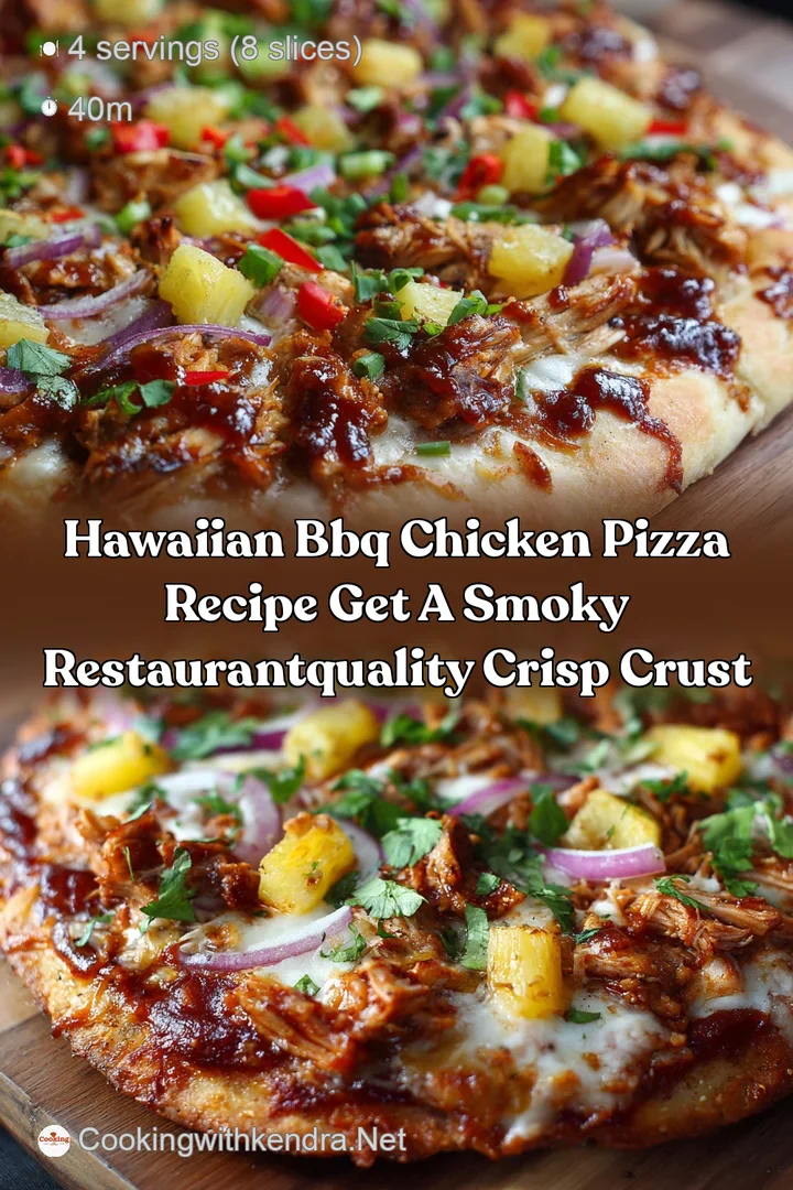Hawaiian BBQ Chicken Pizza Recipe Get a Smoky RestaurantQuality Crisp Crust