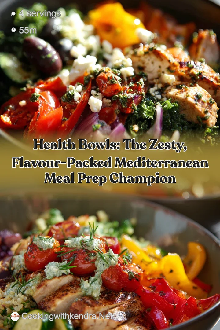 Health Bowls: The Zesty Flavour-Packed Mediterranean Meal Prep Champion