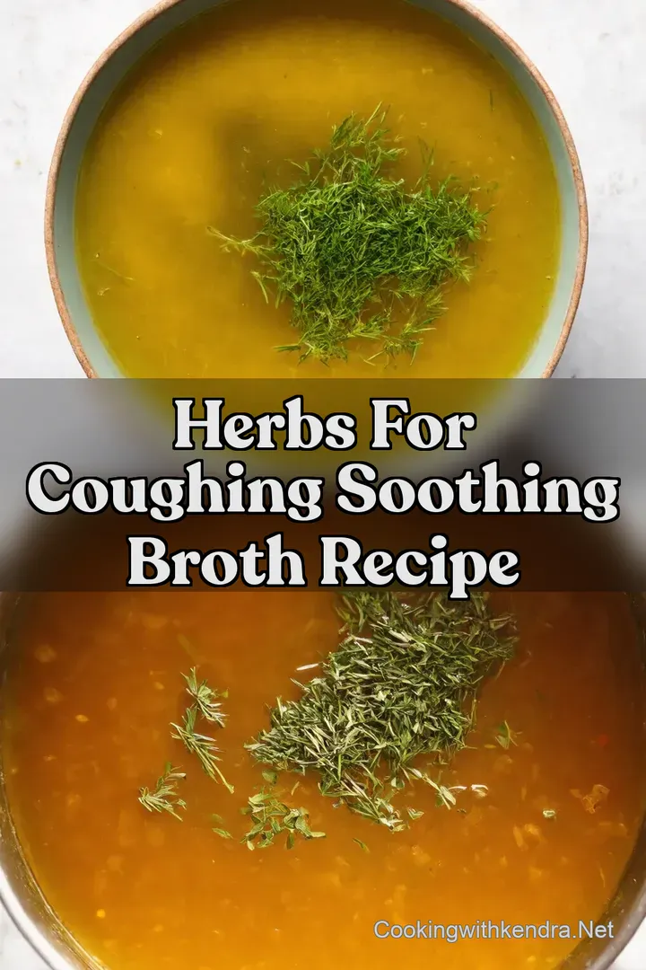 Herbs for Coughing Soothing Broth Recipe
