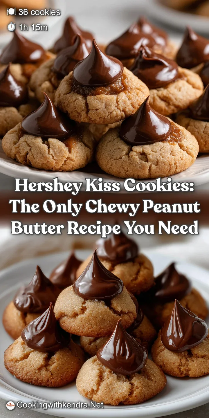 Hershey Kiss Cookies: The Only Chewy Peanut Butter Recipe You Need