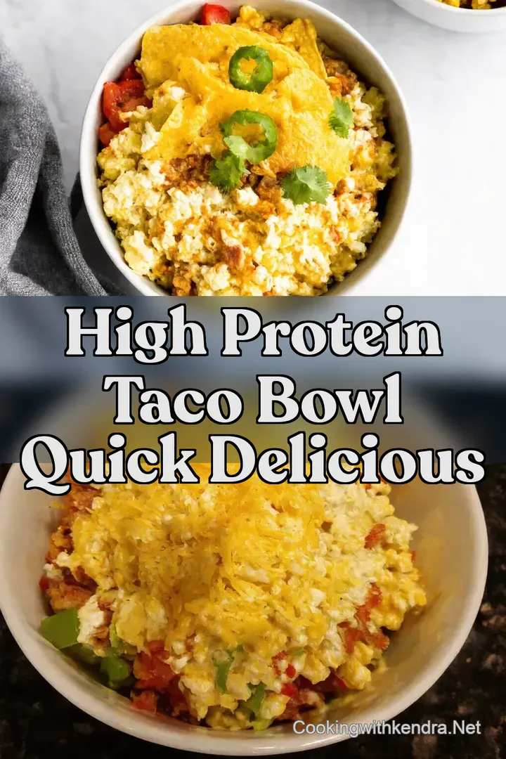 High Protein Taco Bowl Quick Delicious