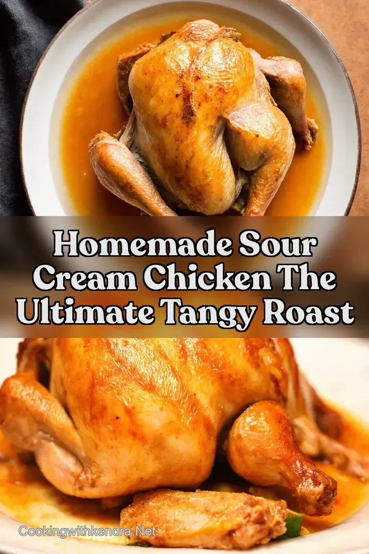 Homemade Sour Cream Chicken The Ultimate Tangy Roast