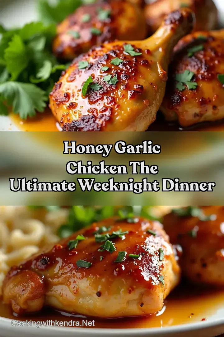 Honey Garlic Chicken The Ultimate Weeknight Dinner