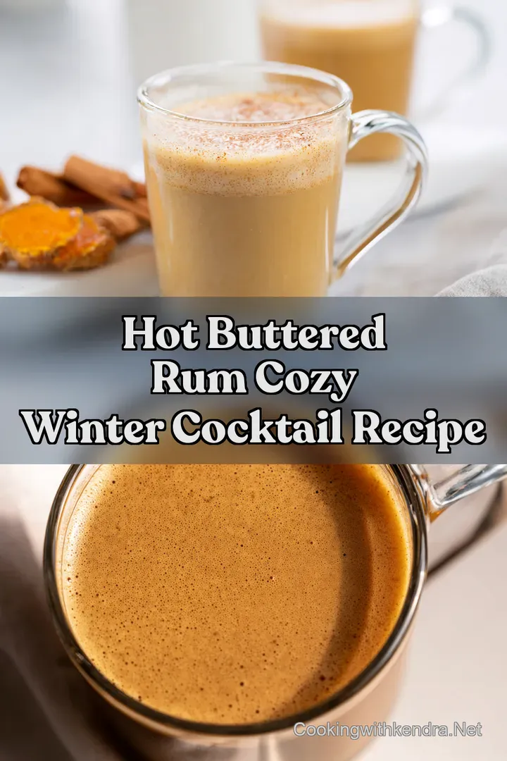 Hot Buttered Rum Cozy Winter Cocktail Recipe