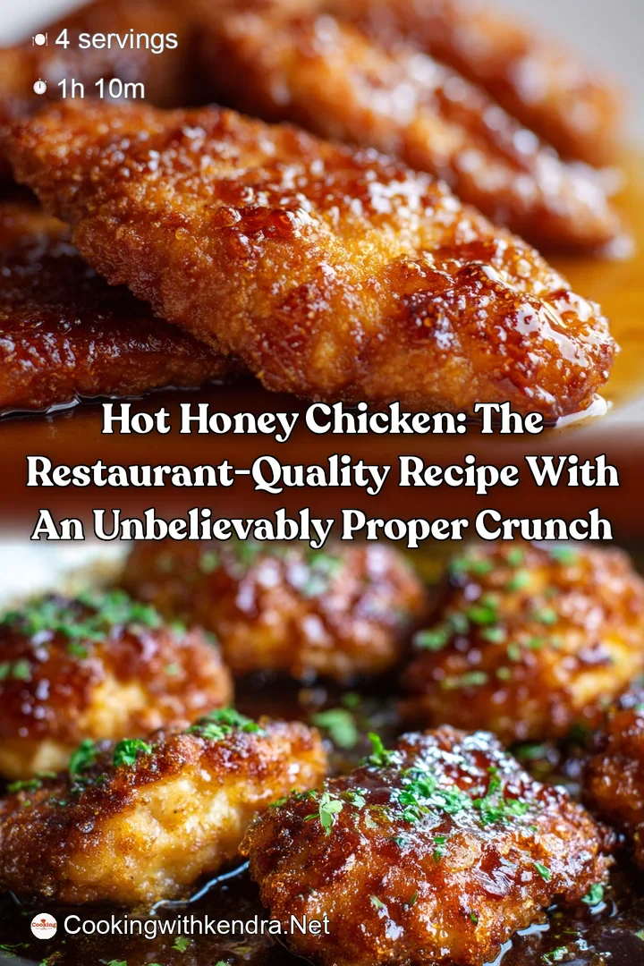 Hot Honey Chicken: The Restaurant-Quality Recipe with an Unbelievably Proper Crunch