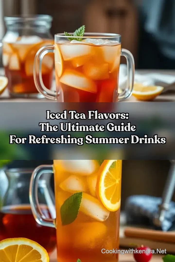 Iced Tea Flavors: The Ultimate Guide for Refreshing Summer Drinks