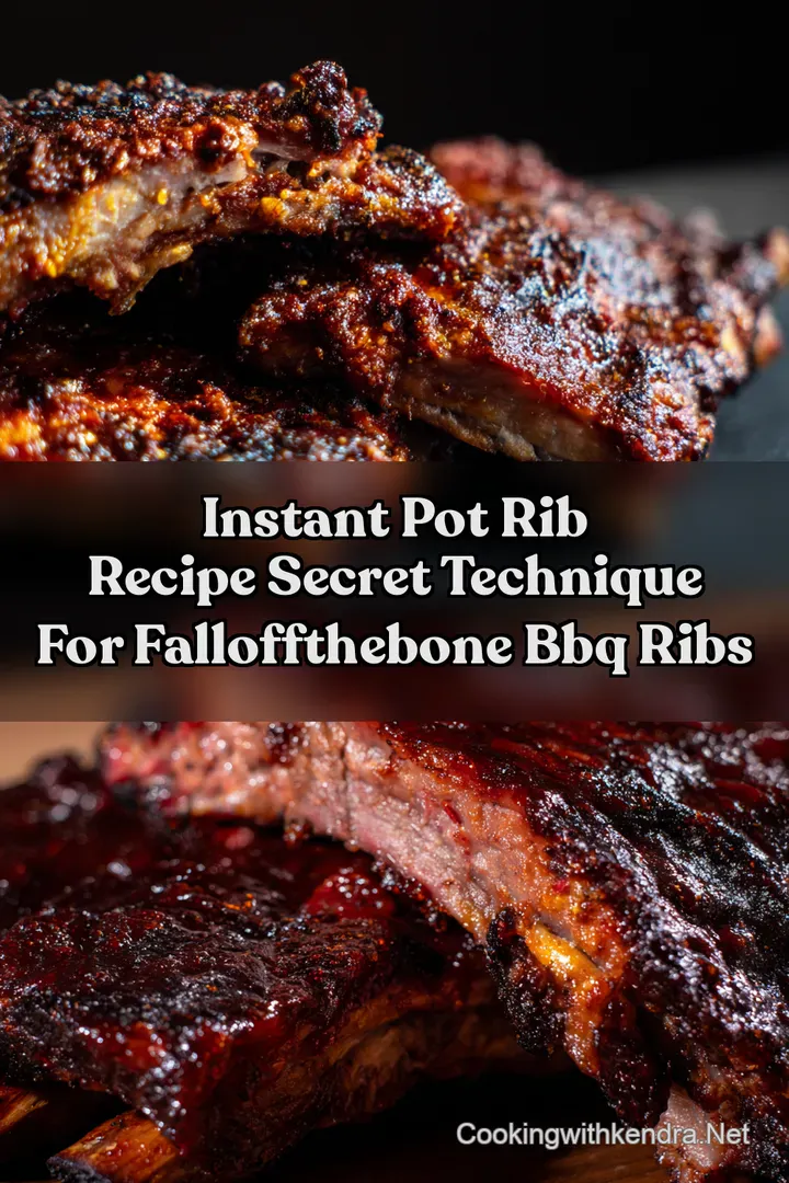 Instant Pot Rib Recipe Secret Technique For FallOffTheBone BBQ Ribs