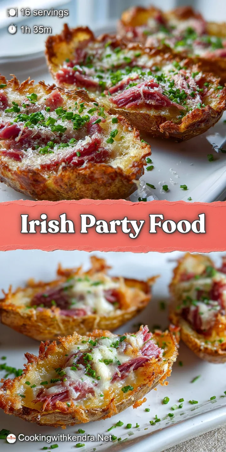 Close-up of a crispy appetizer square reveals the savory corned beef filling and melted cheese with a slightly browned, bu...