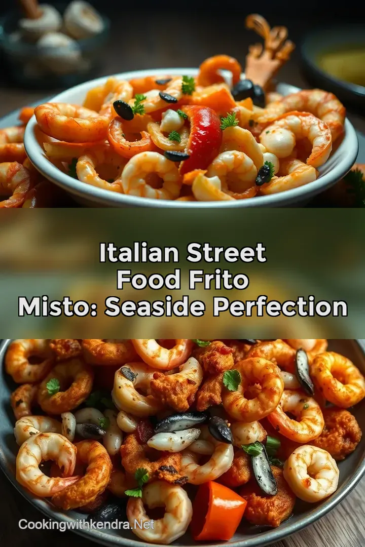 Italian Street Food Frito Misto: Seaside Perfection