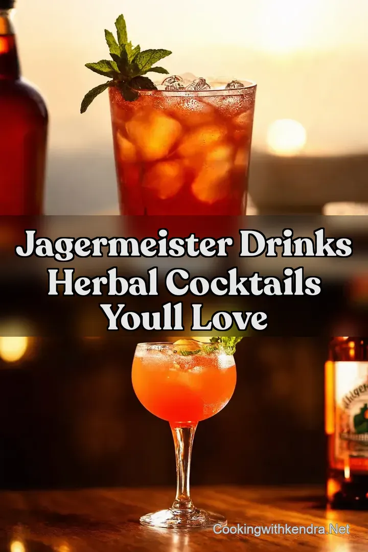 Jagermeister Drinks Herbal Cocktails Youll Love : PIN FOR LATER Jagermeister Drinks Herbal Cocktails Youll Love