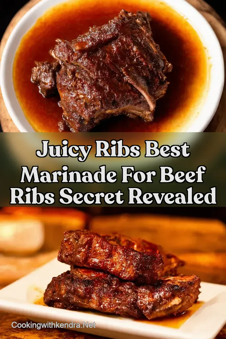 Juicy Ribs Best Marinade for Beef Ribs Secret Revealed : PIN FOR LATER Juicy Ribs Best Marinade for Beef Ribs Secret Revealed