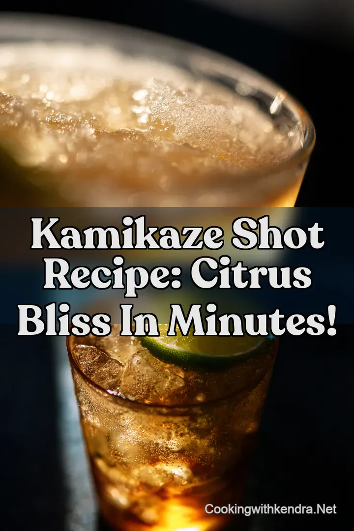 Kamikaze Shot Recipe: Citrus Bliss in Minutes! : PIN FOR LATER Kamikaze Shot Recipe: Citrus Bliss in Minutes!