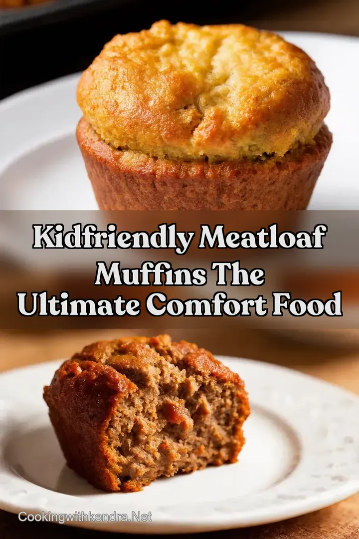 KidFriendly Meatloaf Muffins The Ultimate Comfort Food : PIN FOR LATER KidFriendly Meatloaf Muffins The Ultimate Comfort Food