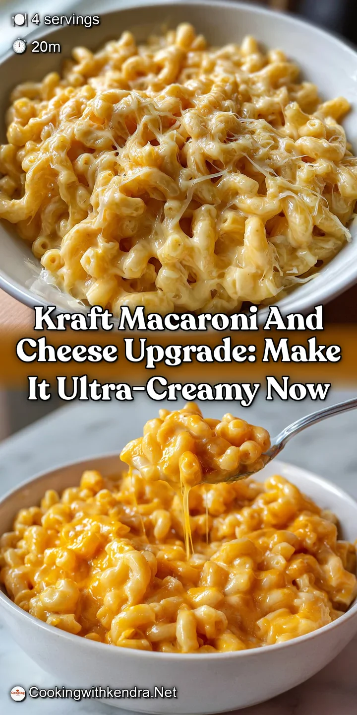Kraft Macaroni and Cheese Upgrade: Make It Ultra-Creamy Now