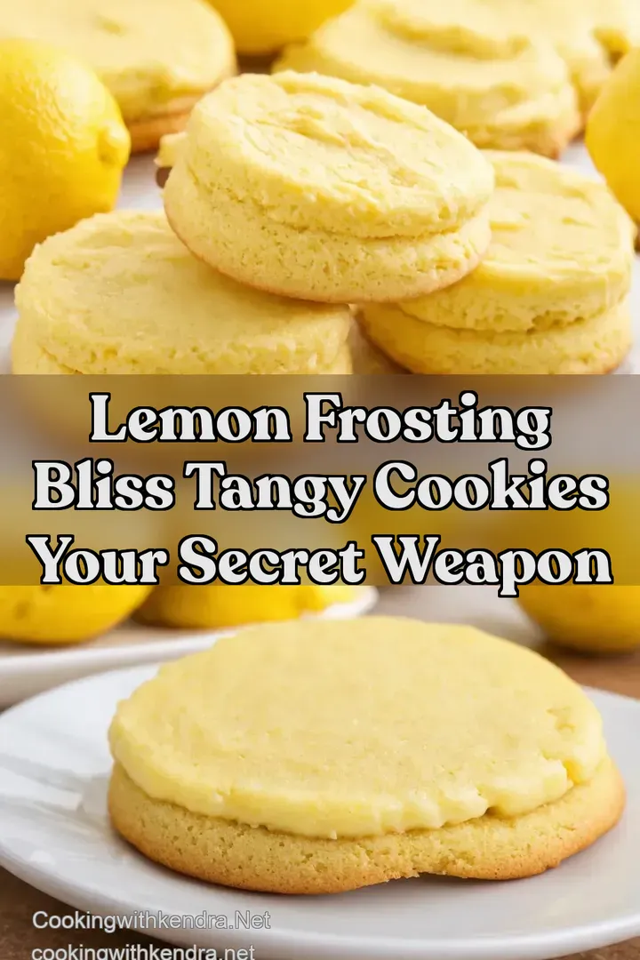 Lemon Frosting Bliss Tangy Cookies Your Secret Weapon