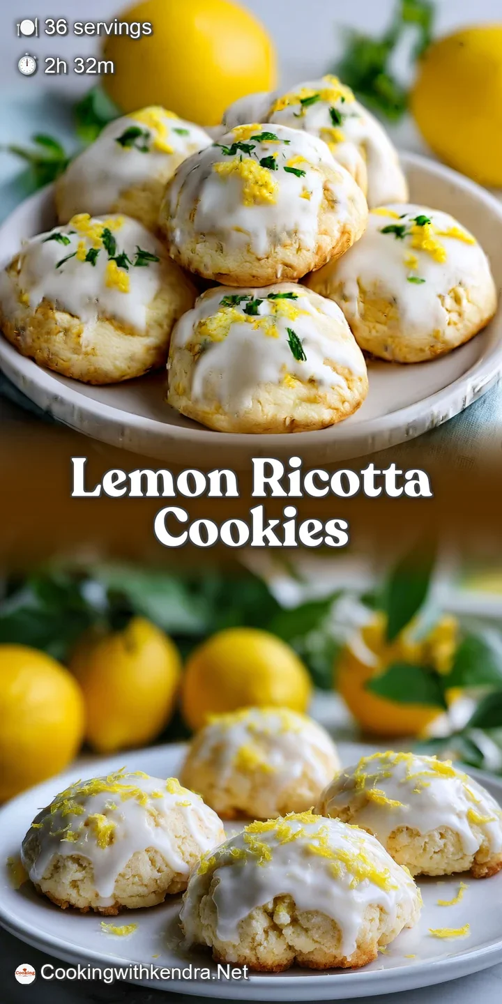 Close-up of a soft lemon cookie, with a light dusting of powdered sugar, showing the slightly cracked surface and moist in...