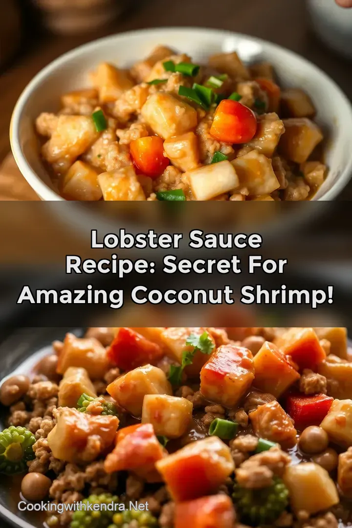 Lobster Sauce Recipe: Secret for Amazing Coconut Shrimp!