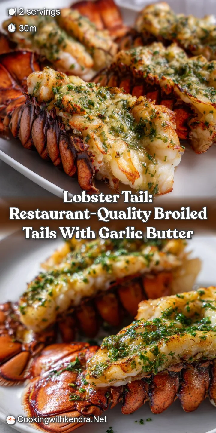 Lobster Tail: Restaurant-Quality Broiled Tails with Garlic Butter