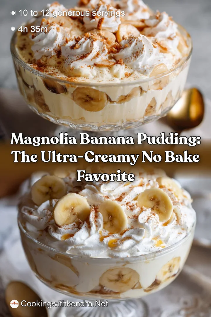 Magnolia Banana Pudding: The Ultra-Creamy No Bake Favorite