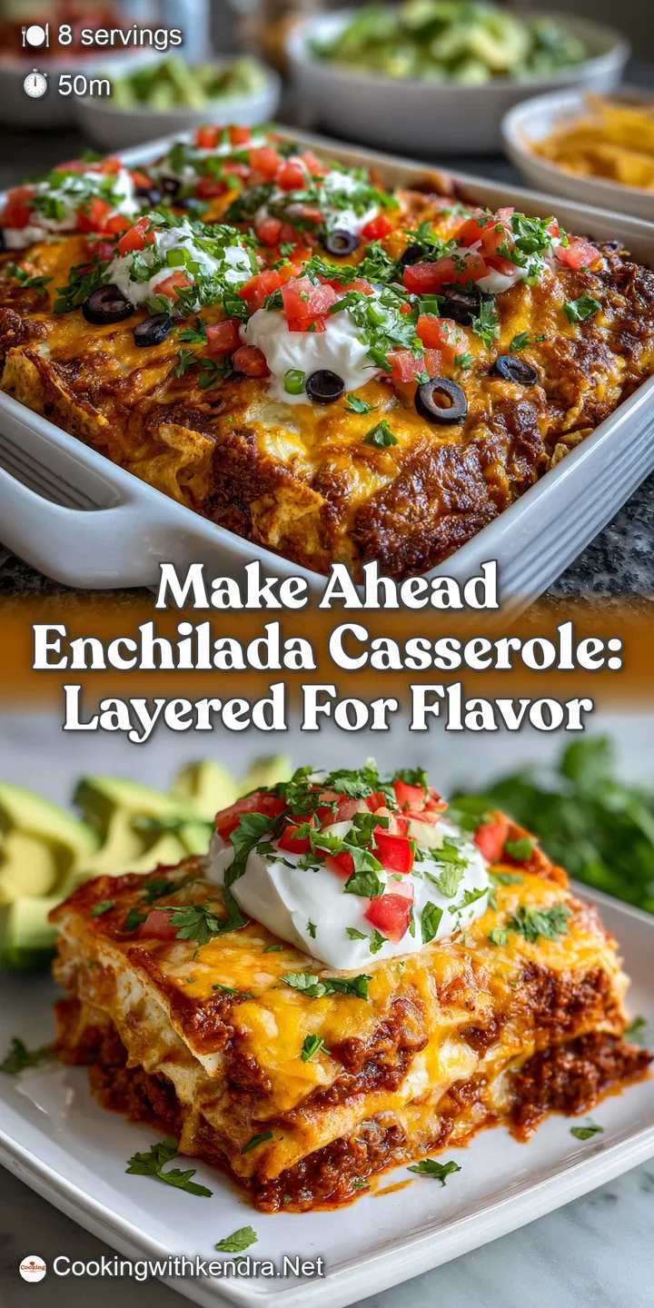 Close-up of a tender, cheesy enchilada, the red sauce glistening with warmth. Hints of green peppers and onions peek through.