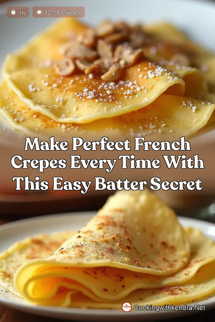 Make Perfect French Crepes Every Time with This Easy Batter Secret