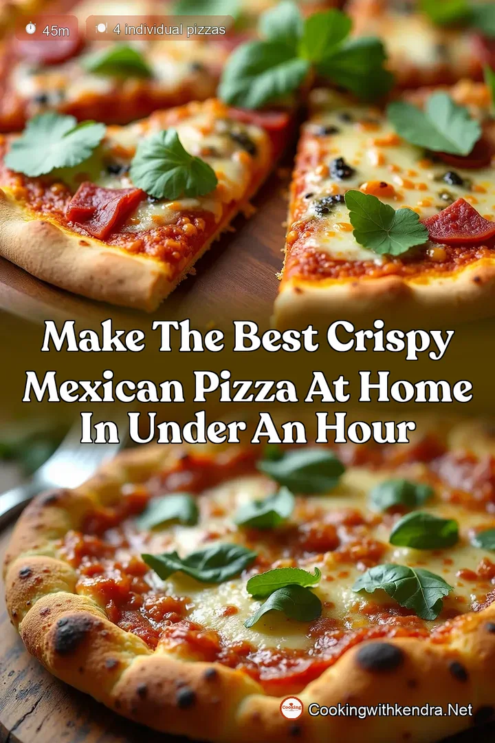 Make The Best Crispy Mexican Pizza At Home in Under an Hour