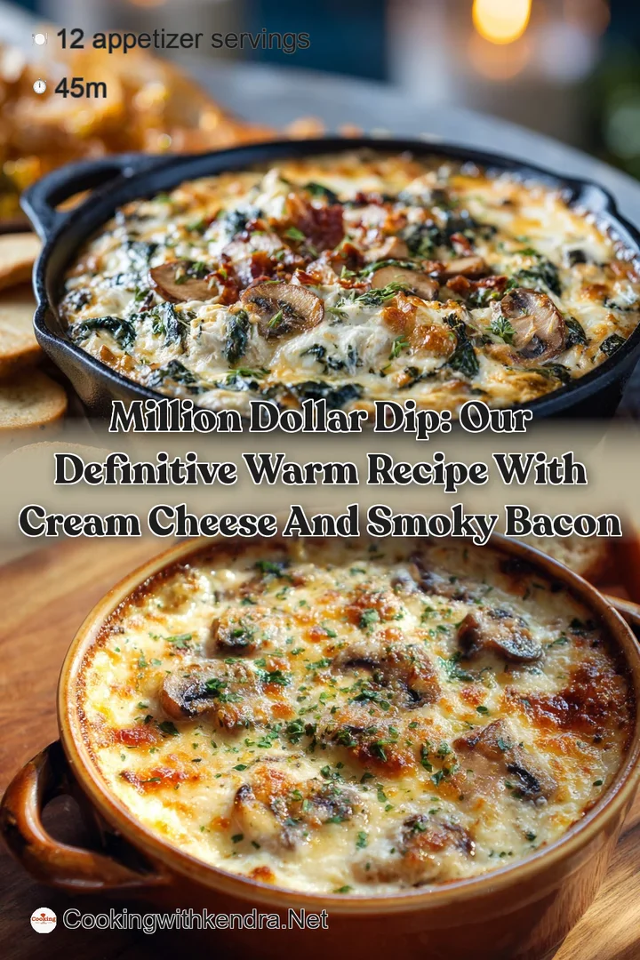 Million Dollar Dip: Our Definitive Warm Recipe with Cream Cheese and Smoky Bacon