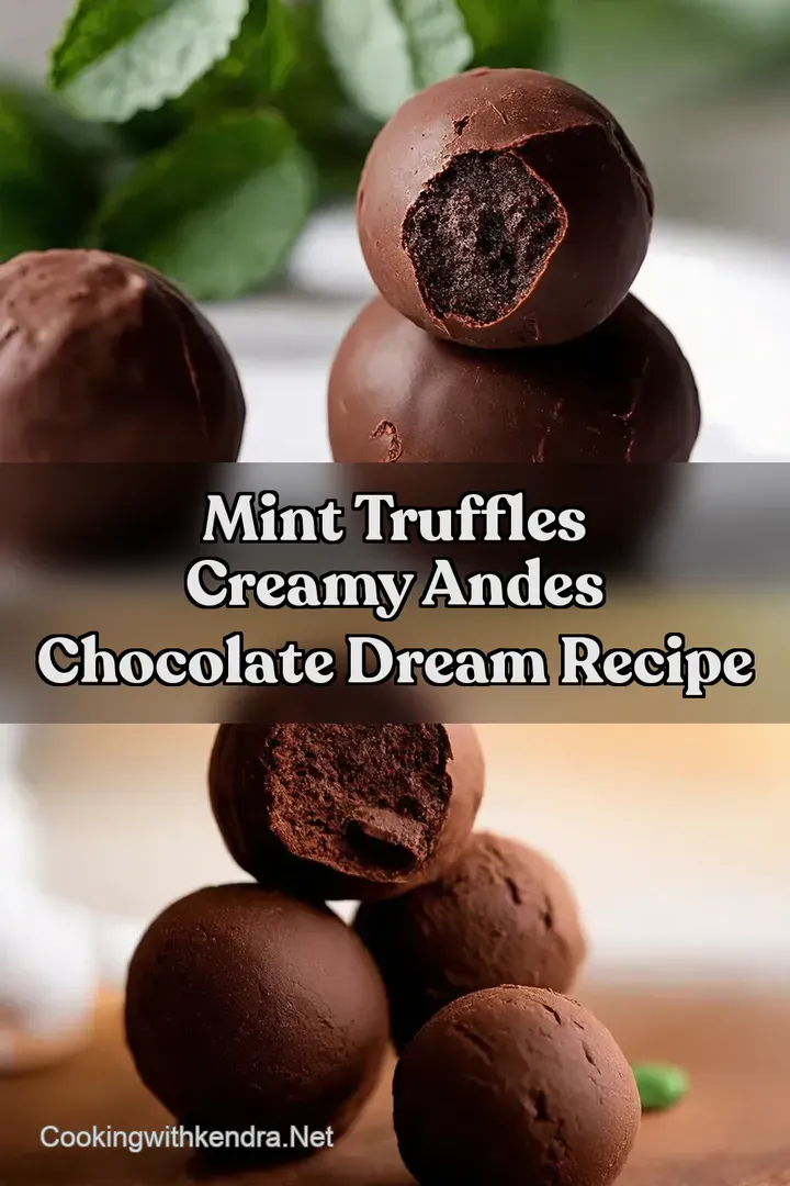 Mint Truffles Creamy Andes Chocolate Dream Recipe