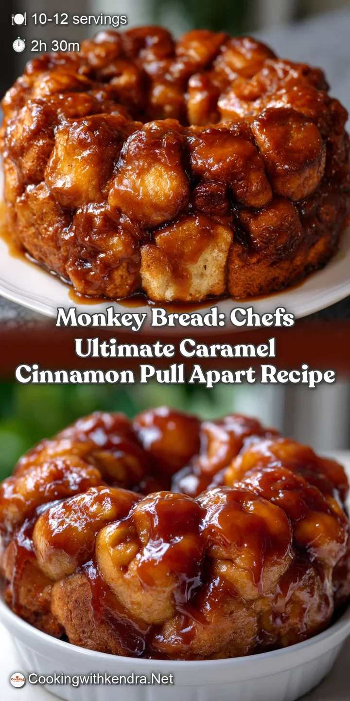 Monkey Bread: Chefs Ultimate Caramel Cinnamon Pull Apart Recipe