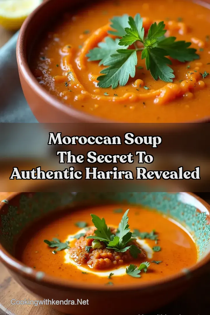 Moroccan Soup The Secret to Authentic Harira Revealed